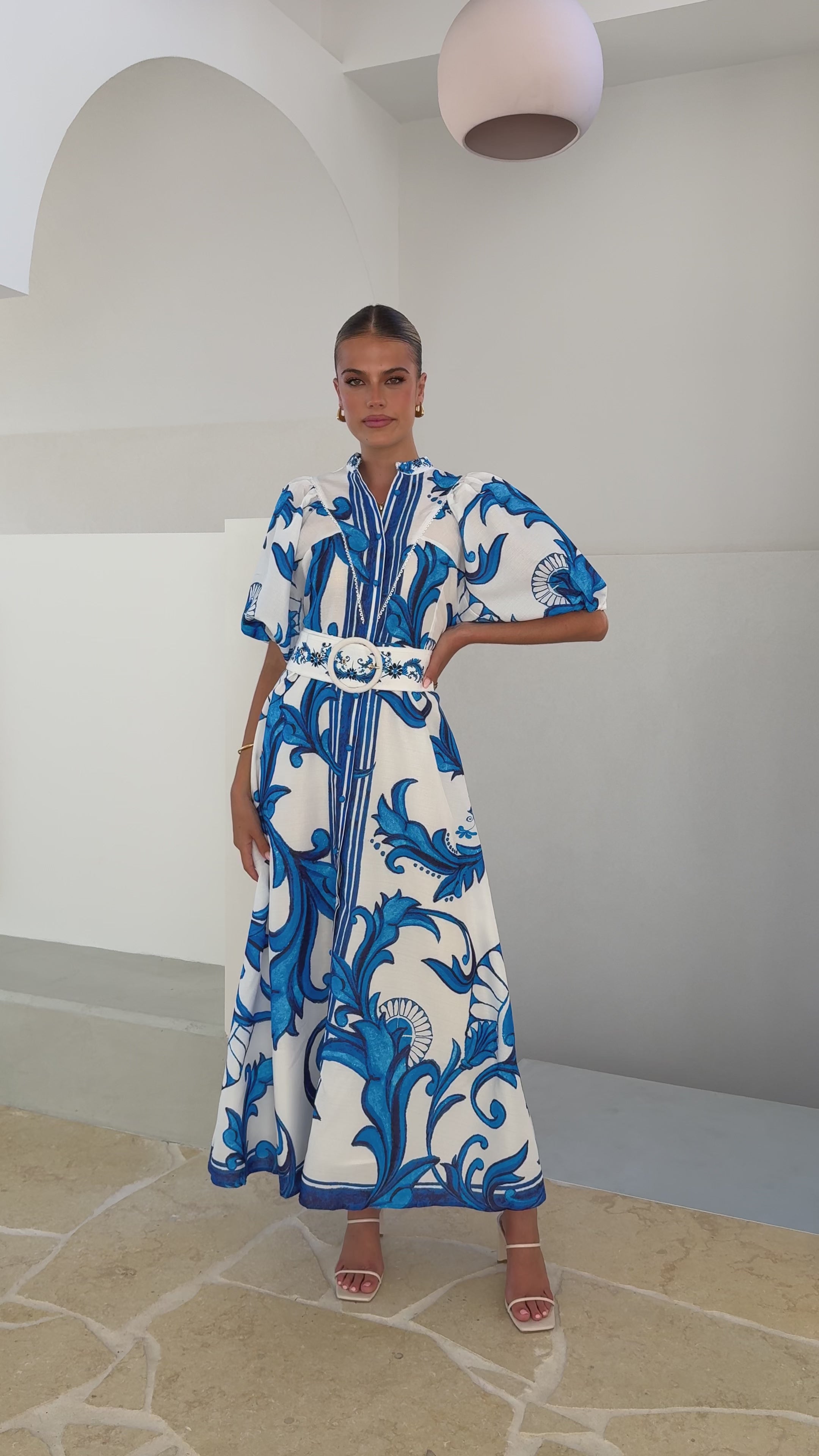Load video: Hedley Maxi Dress - Paradise - Billy J