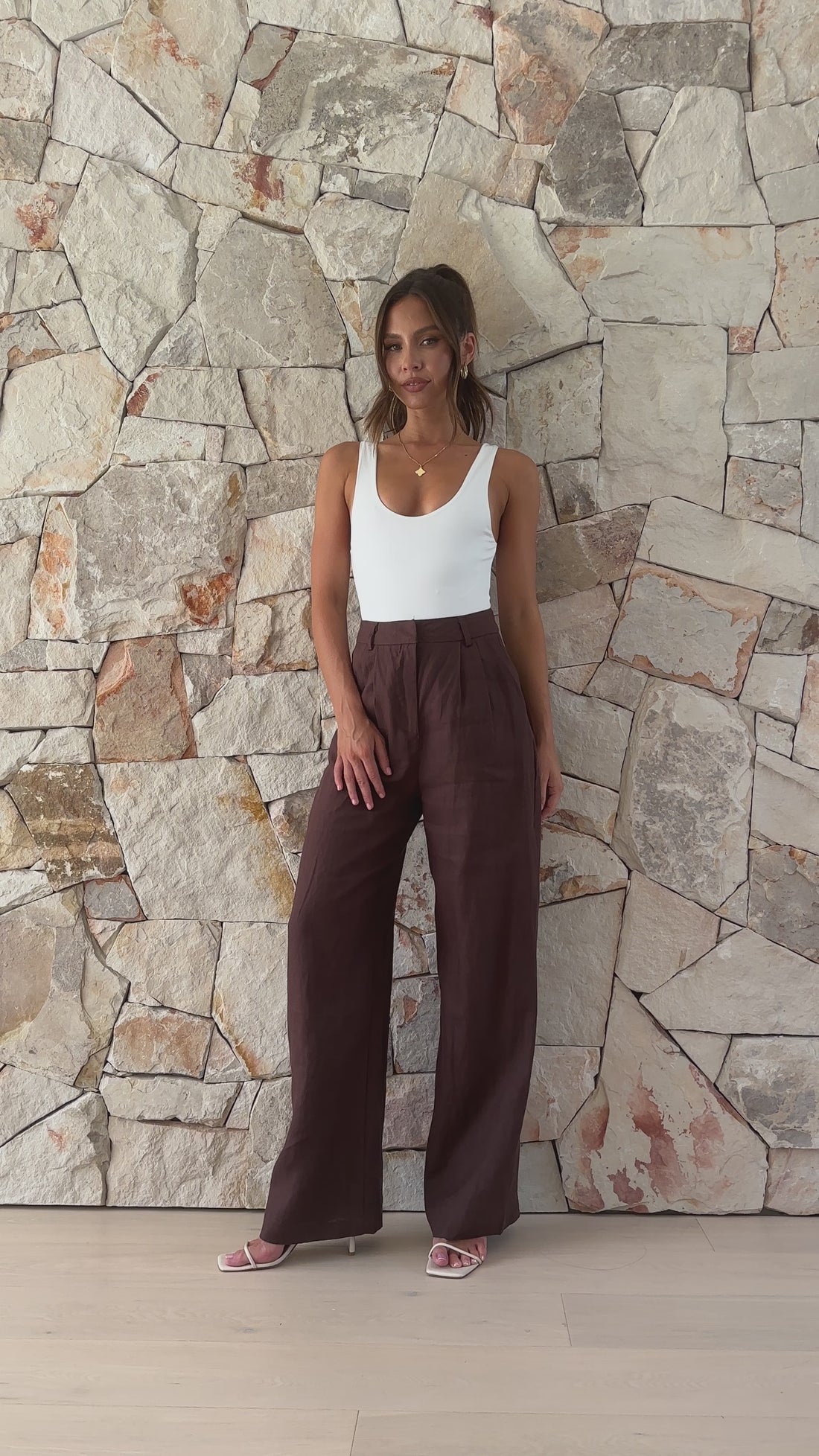 Tillie Pants - Chocolate - Billy J