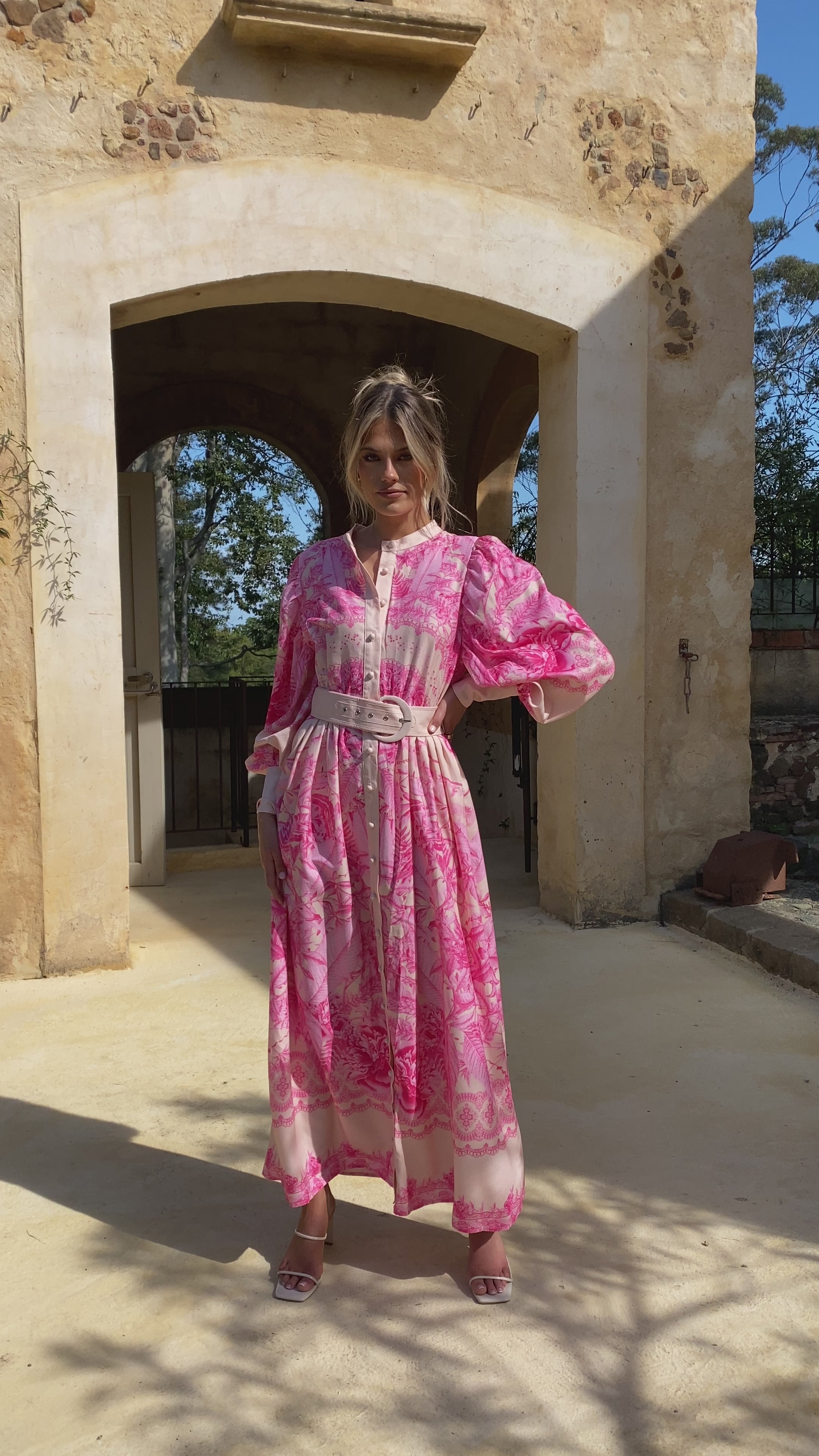 Load video: Taia Maxi Dress - Madeline Rose - Billy J