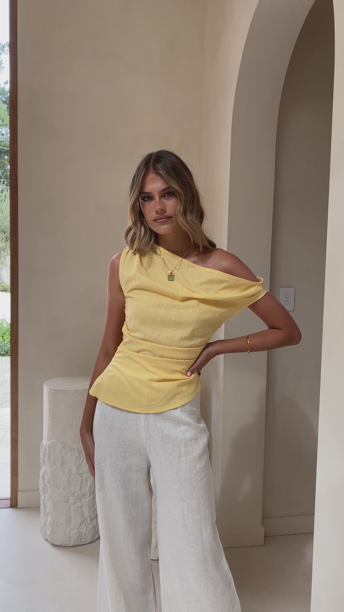 Nala Top - Yellow - Billy J