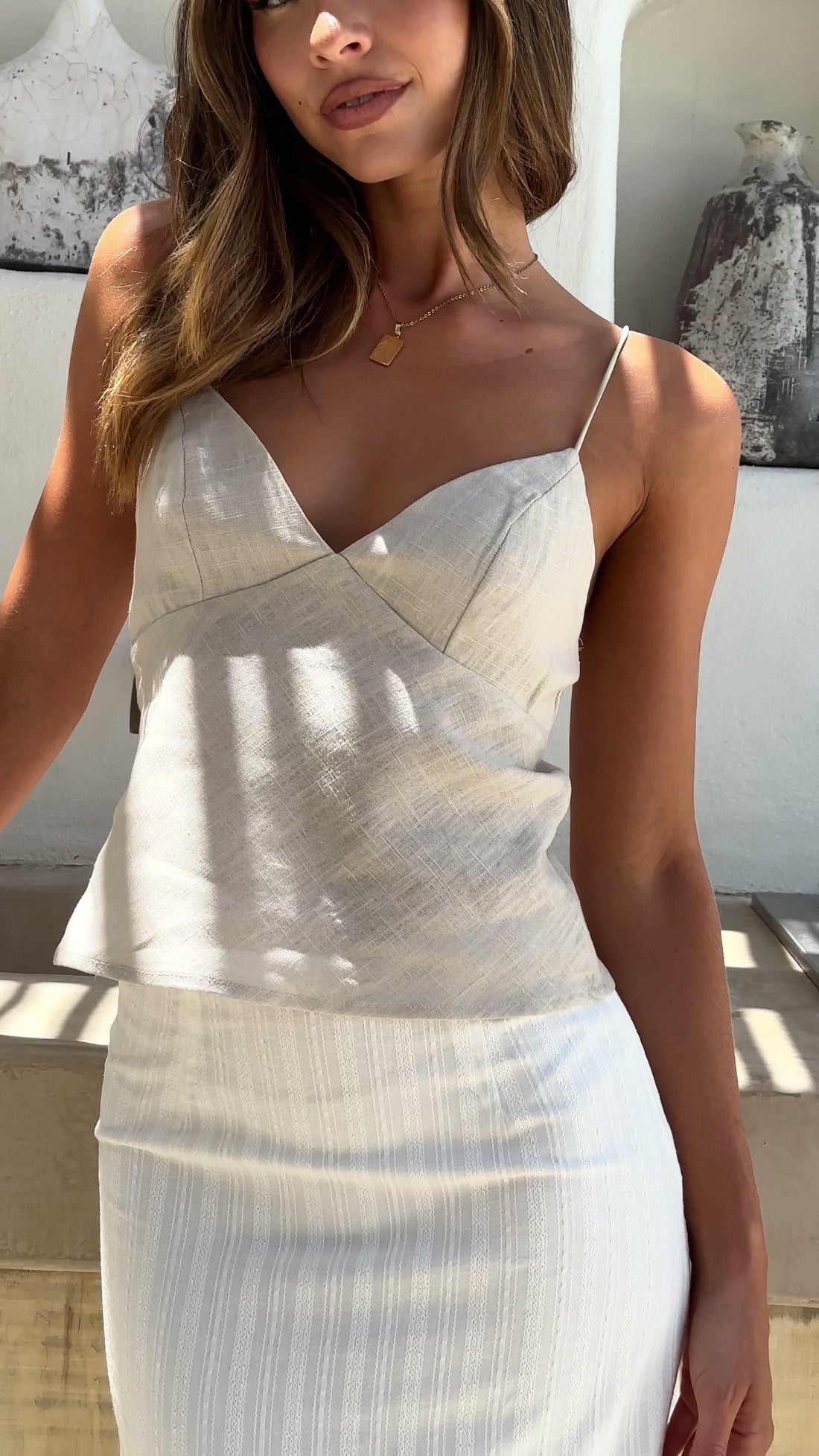 Haizlee Top - Natural - Billy J