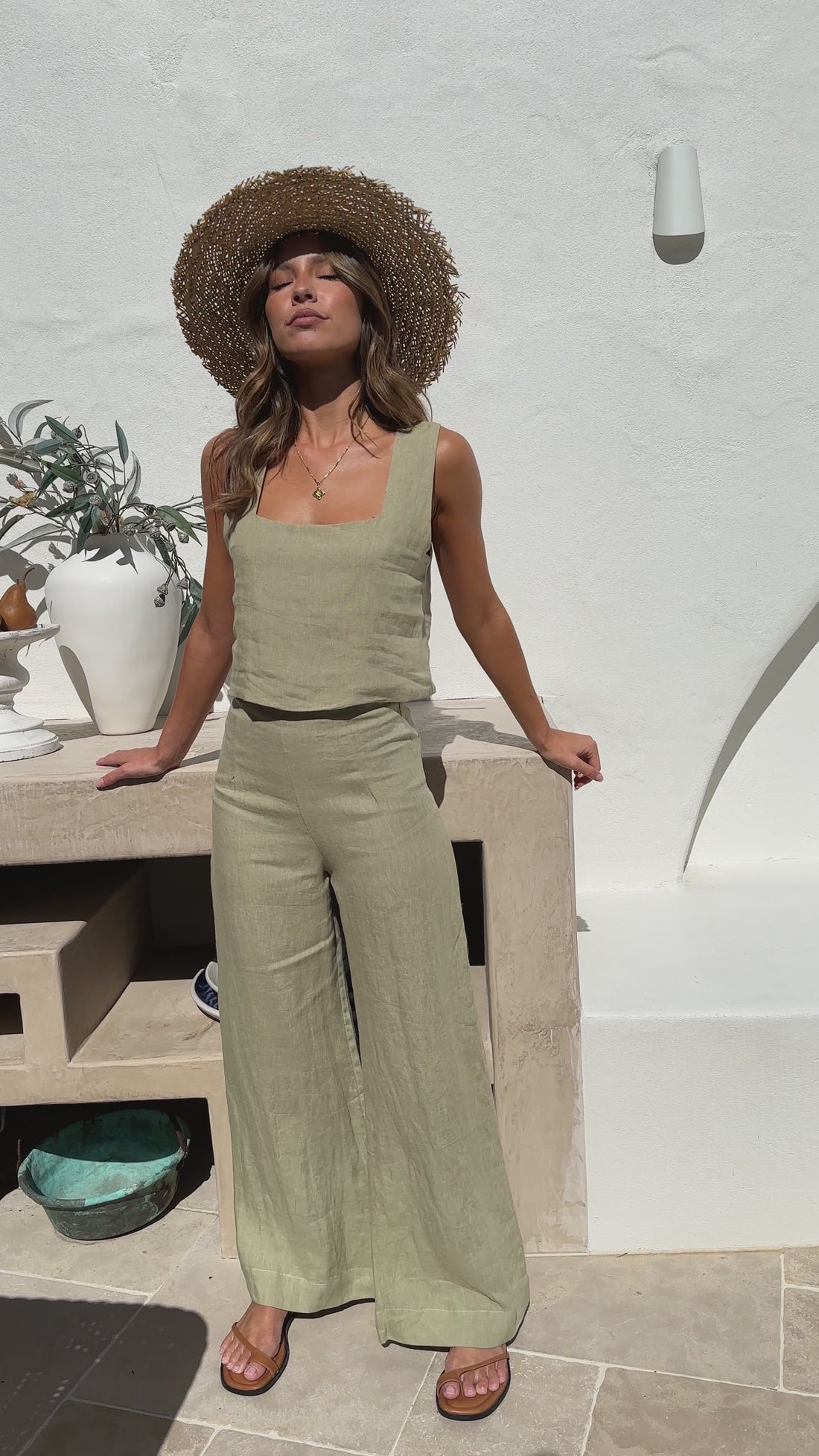Karah Pants - Sage - Billy J