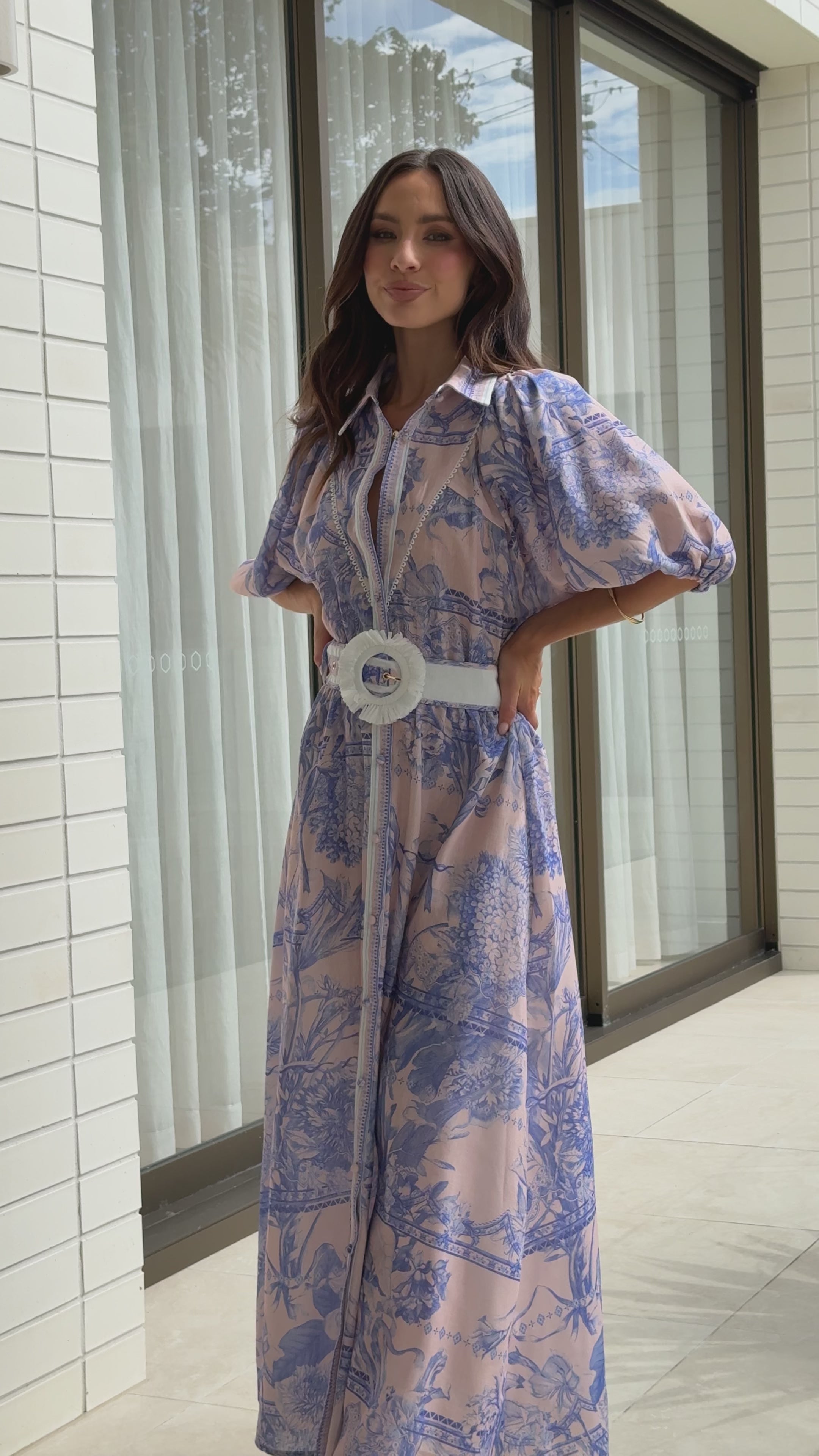 Load video: Hedley Maxi Dress - Bliss Doll - Billy J