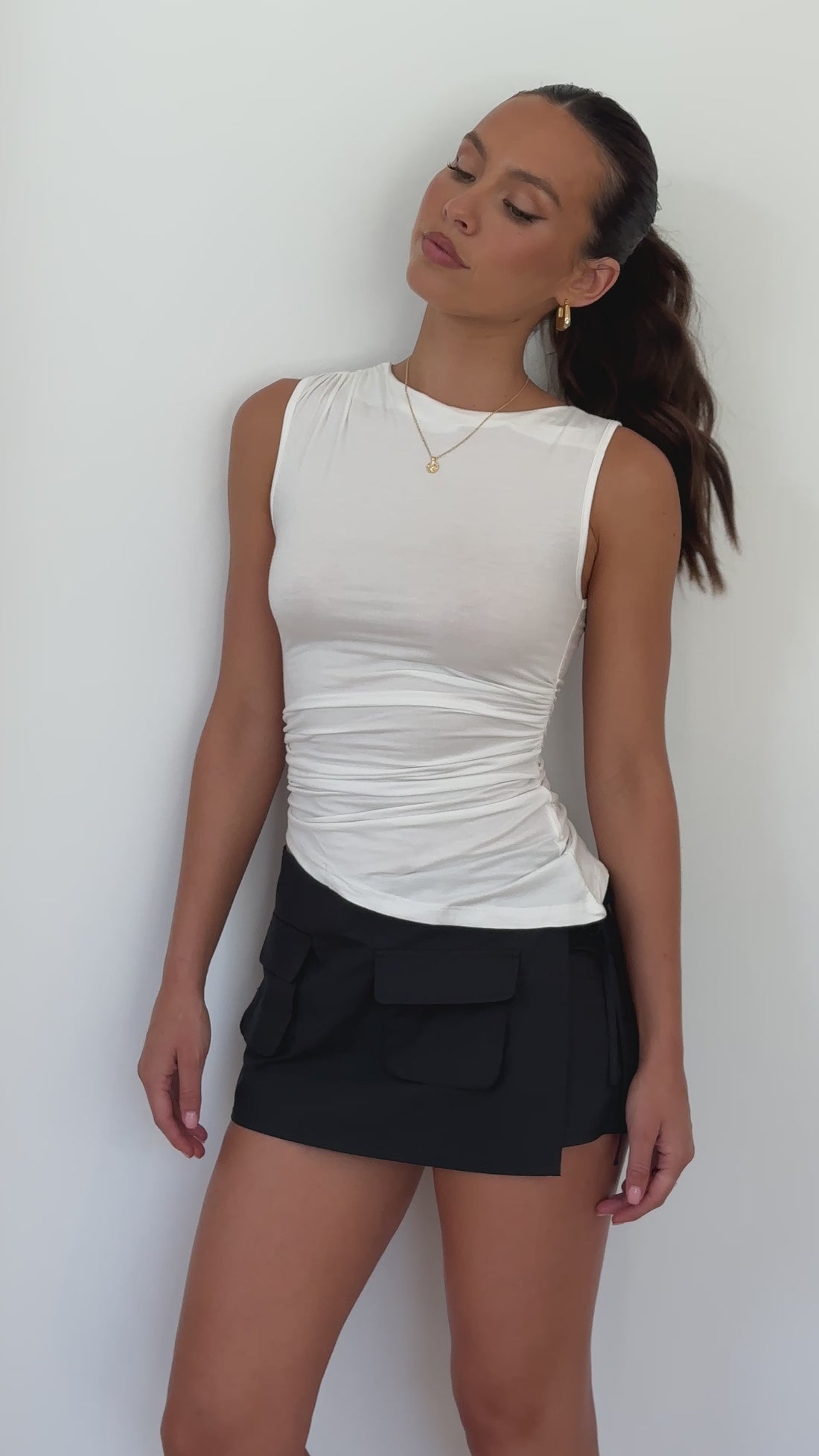 Faraday Top - White - Billy J
