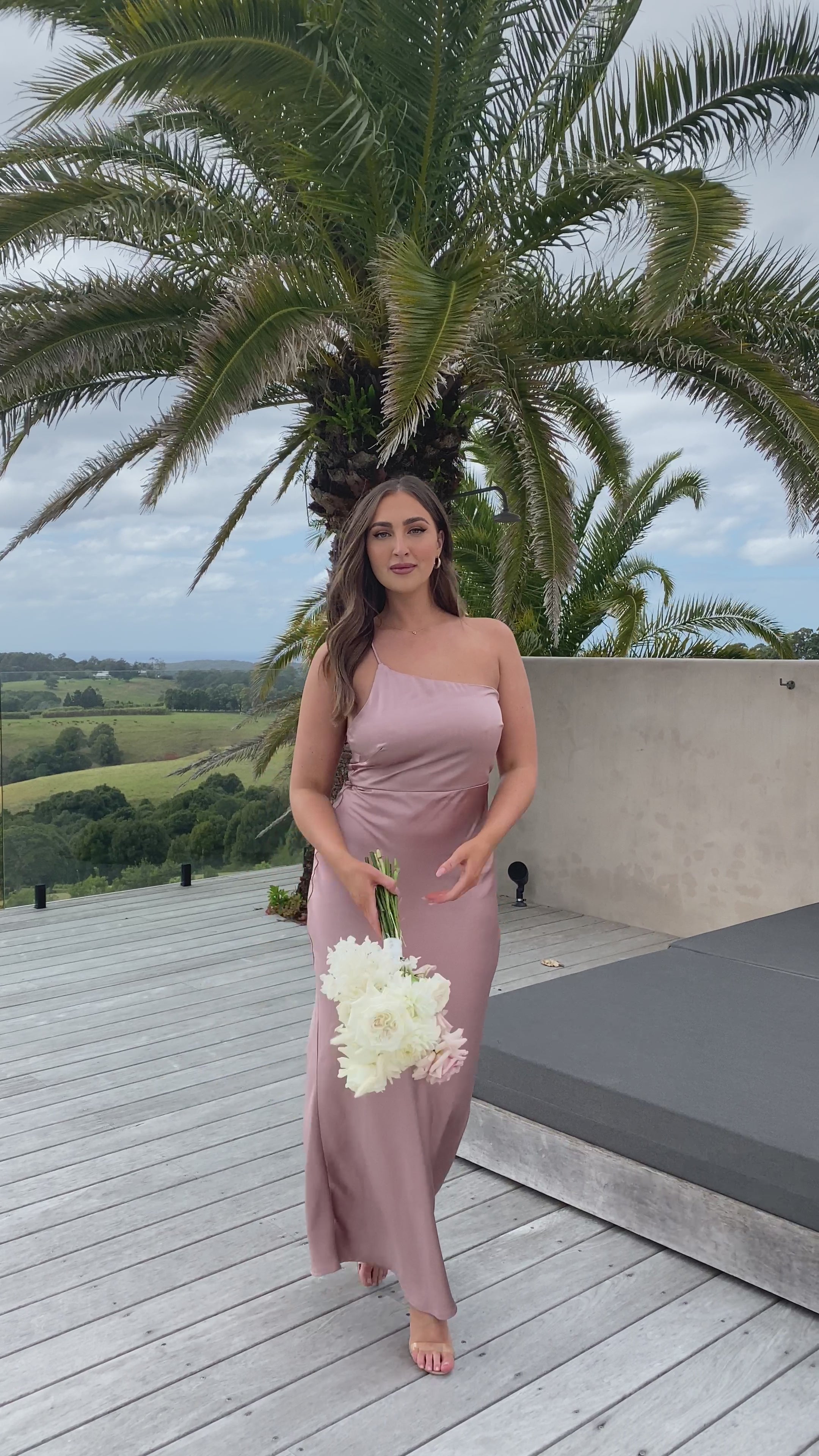 Load video: Margot Maxi Dress - Dusty Pink - Billy J