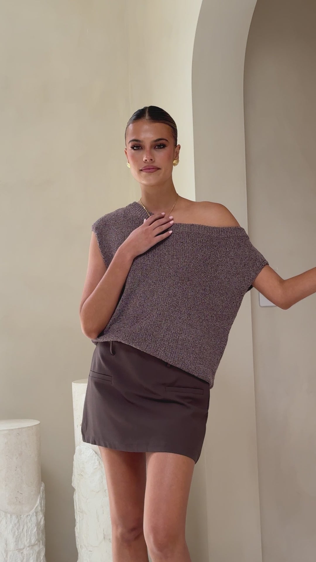 Amiri Top - Mocha - Billy J
