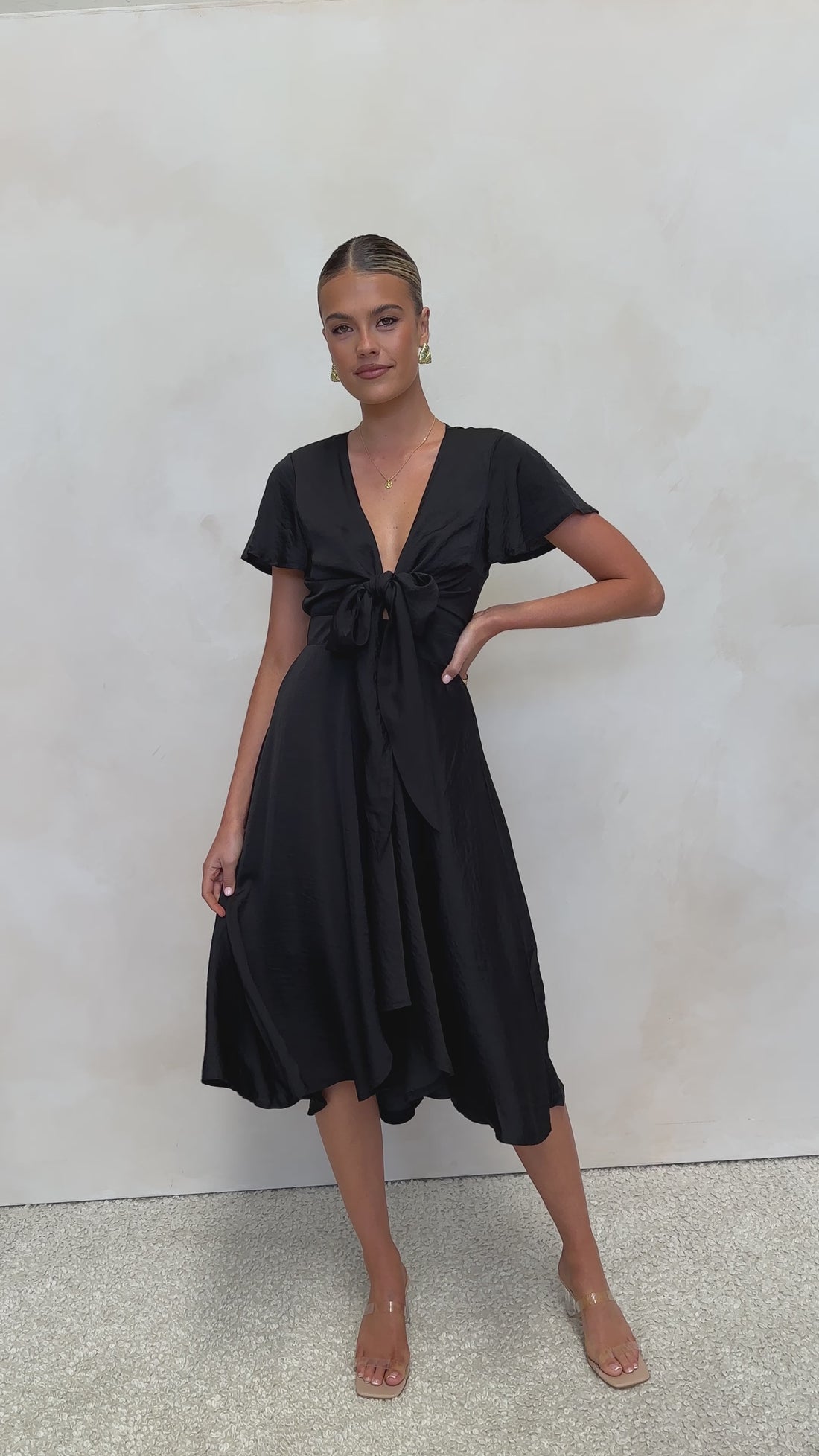 Sunny Daze Dress - Black - Billy J