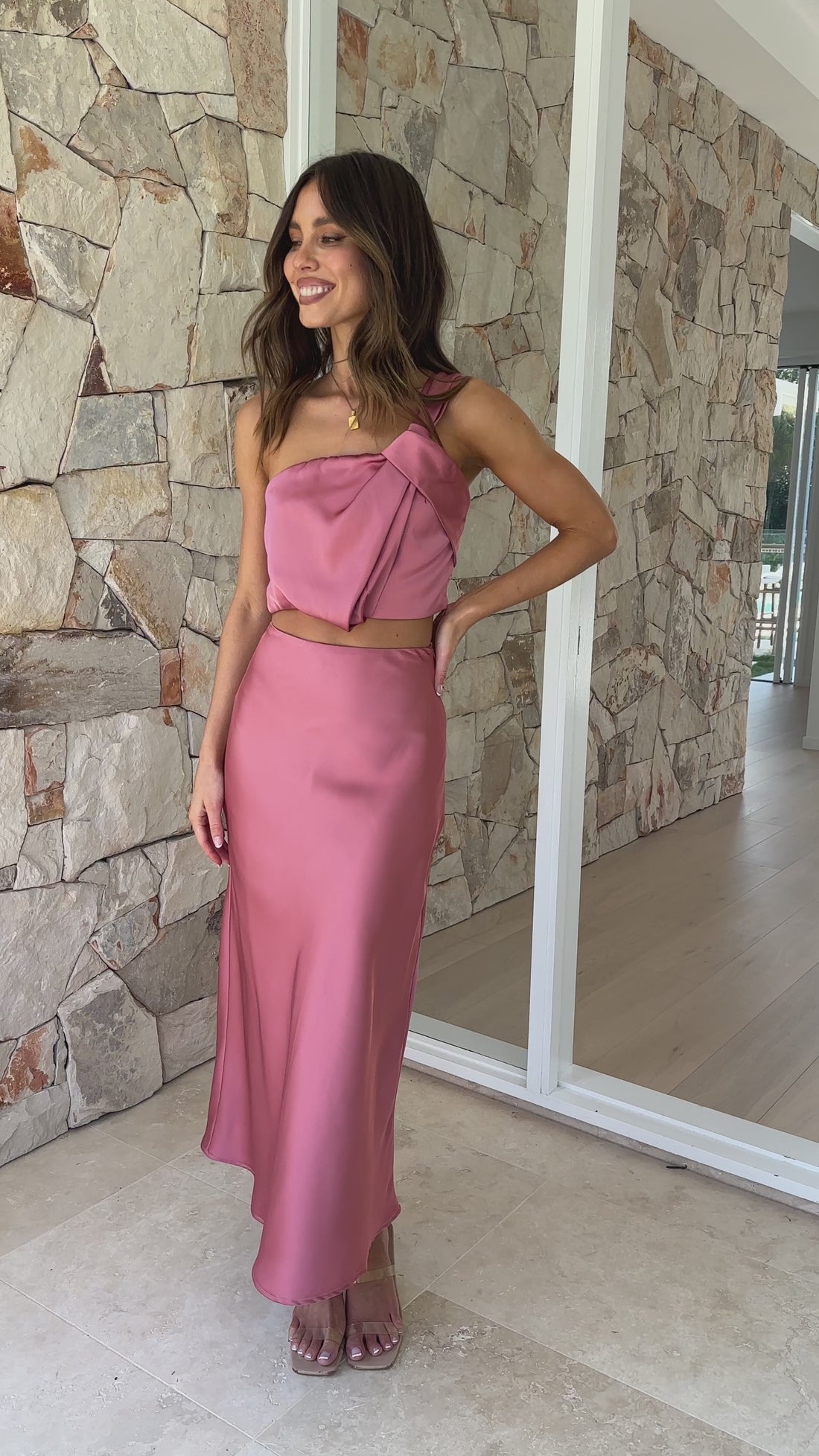 Greta Top - Baked Rose - Billy J