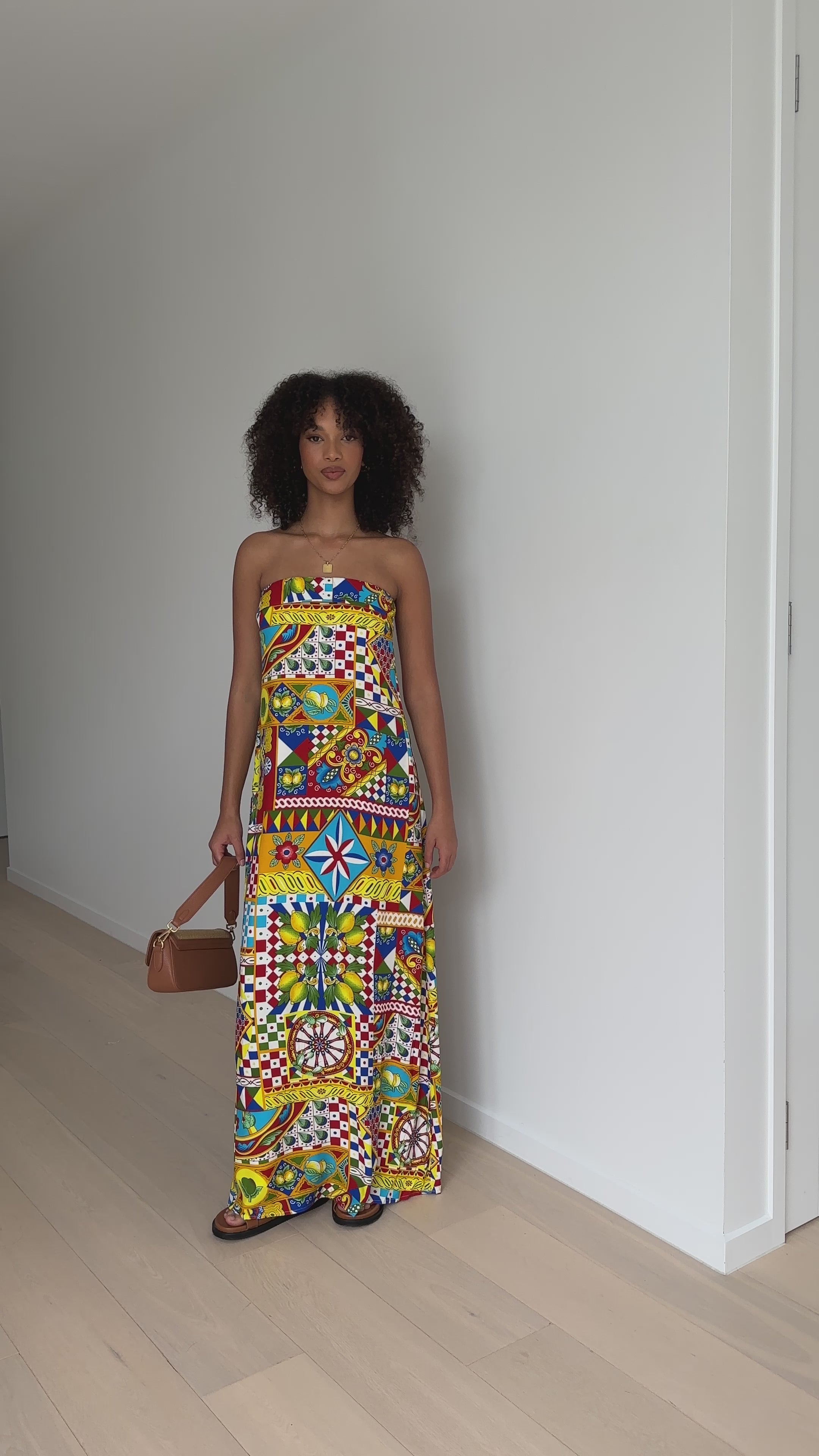 Load video: Phaedra Maxi Dress - Phaedra Print - Billy J