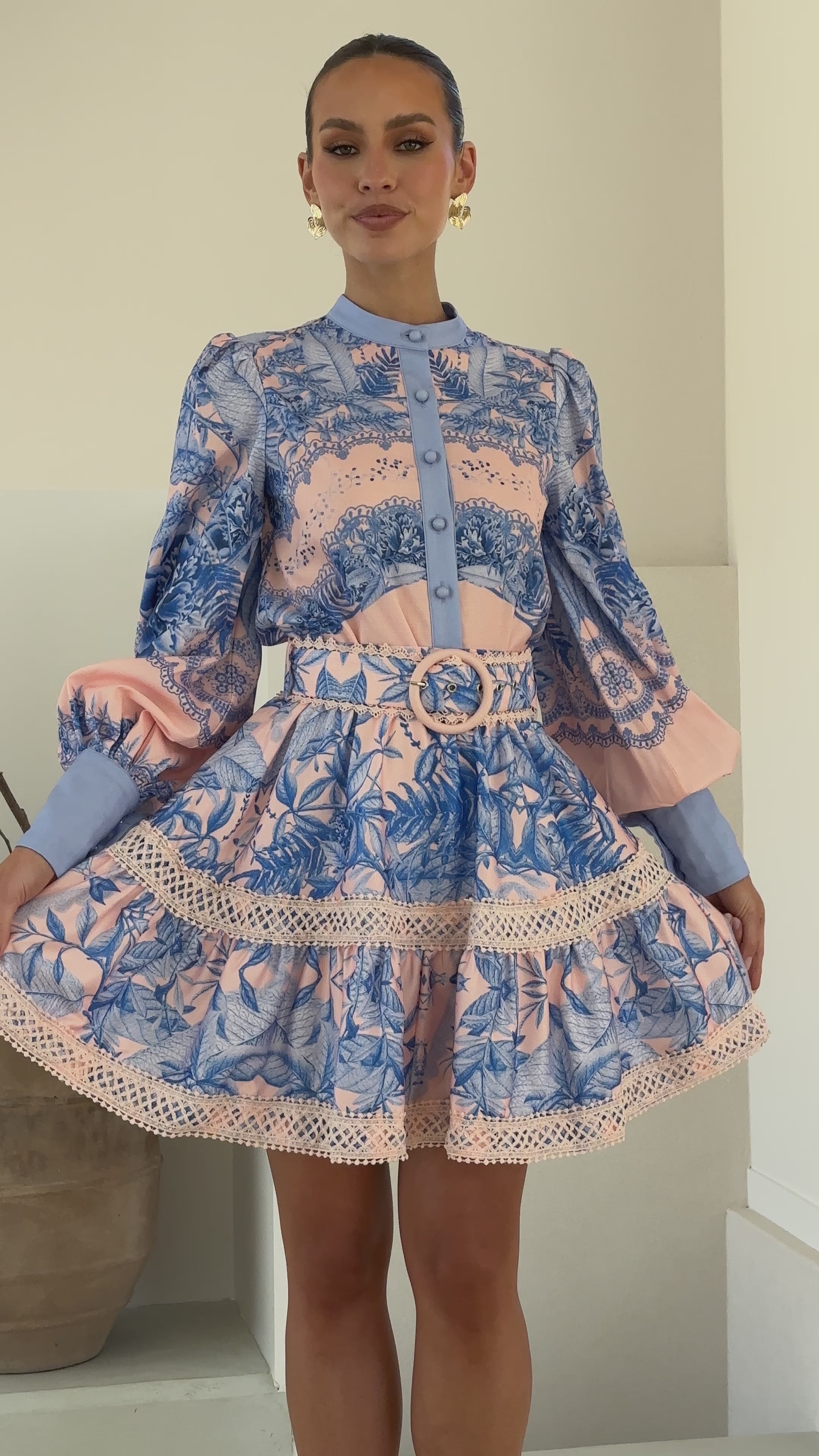 Load video: Tafariah Top - Madeline Blue - Billy J