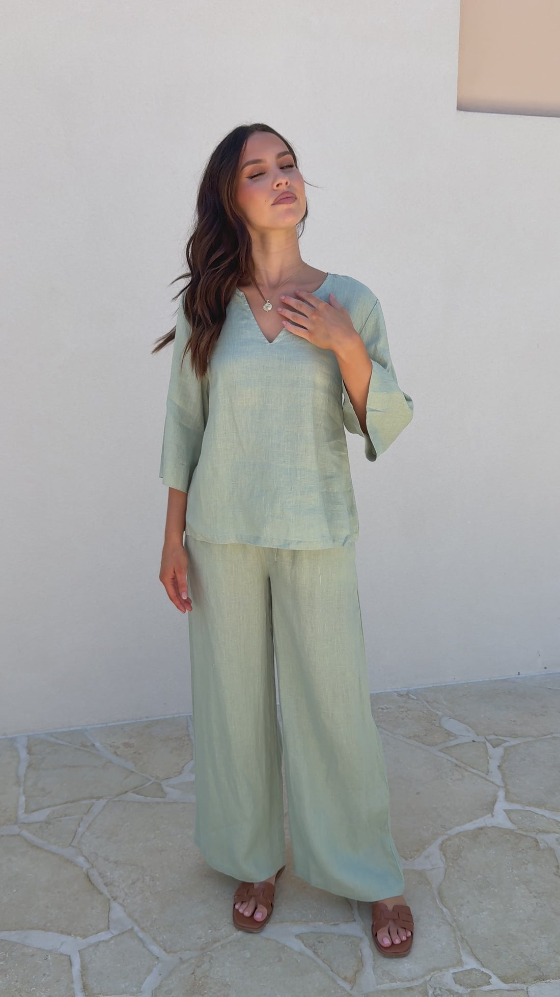 Tara Pants - Sage - Billy J