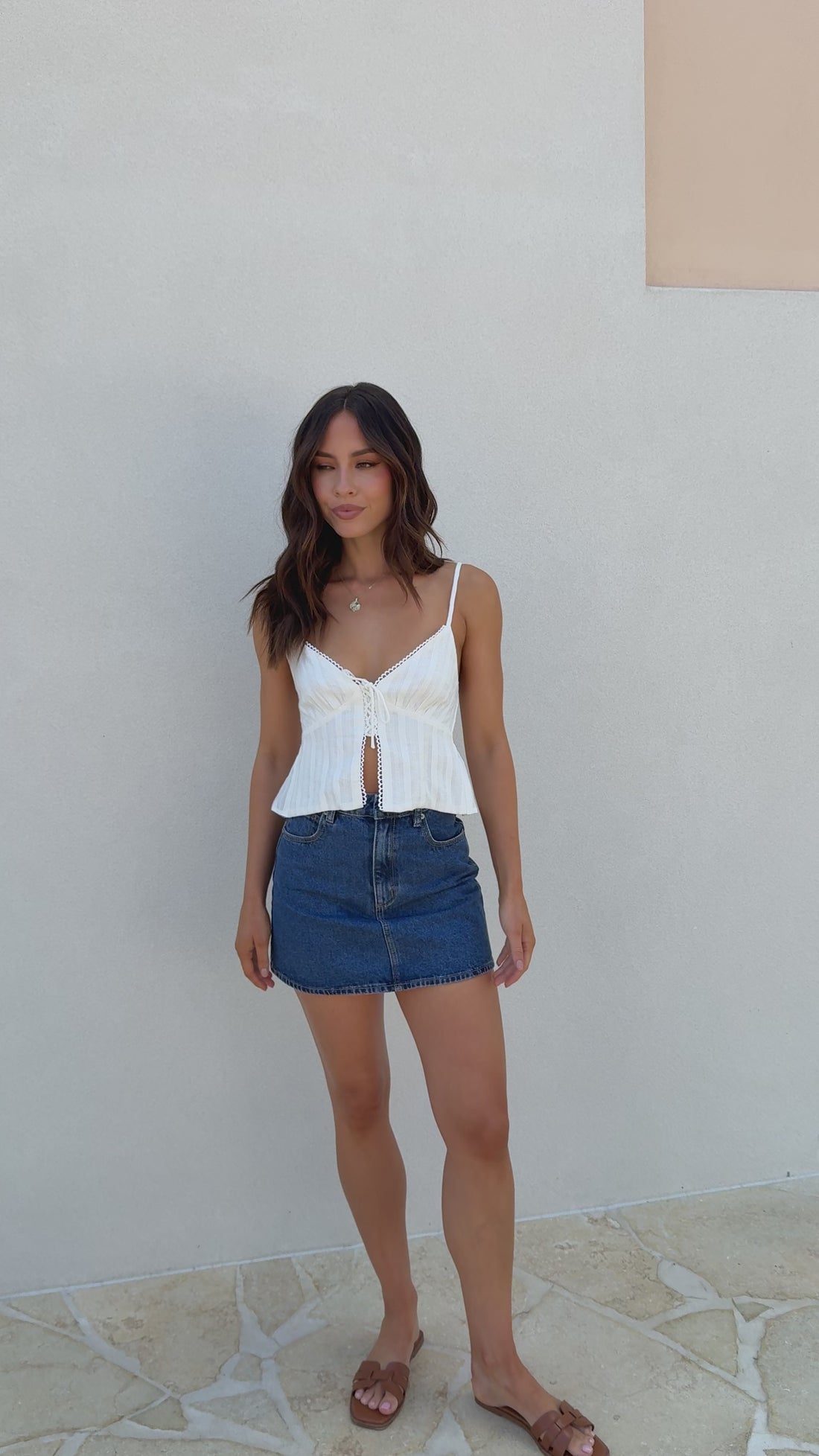 Nela Top - White - Billy J