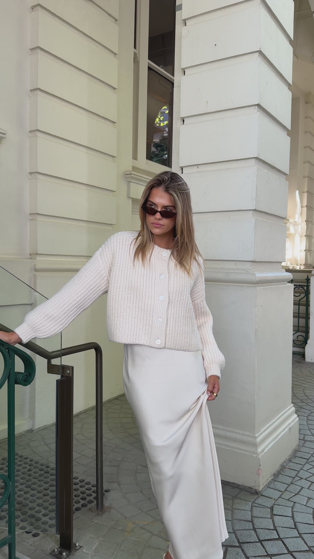 Ilah Cardigan - Cream - Billy J